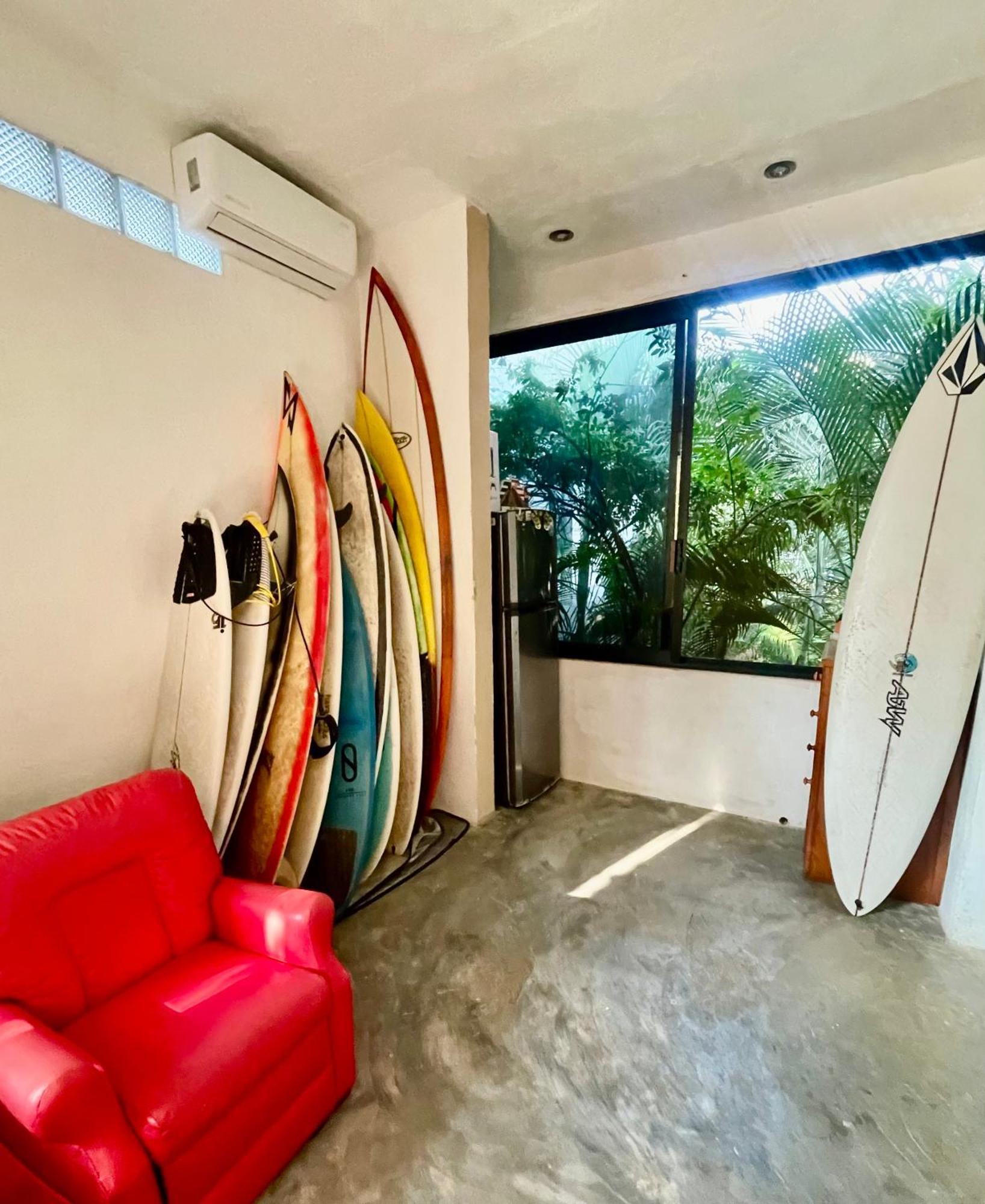 Ferienwohnung La Punta Surfhouse Ac Starlink Brisas de Zicatela Exterior foto